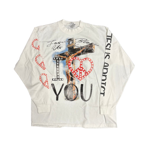 God Over Religion I Love You L/S Tee