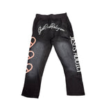 God Over Religion Black Sweatpants