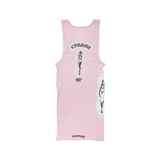 Deadly Dolls Art Basel Flora Pink Tank Top