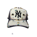 Yankees Tye Die Rhinestone Snapback