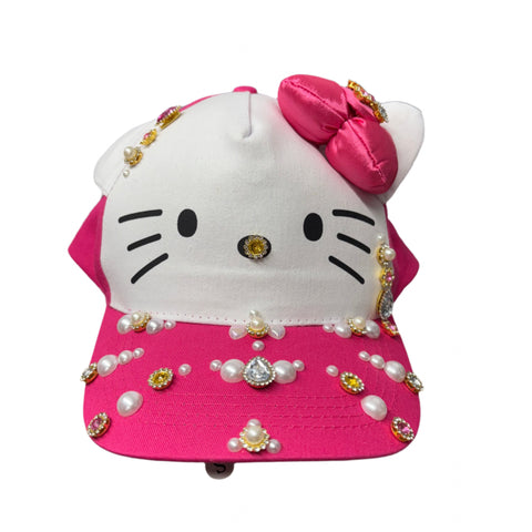 Hello Kitty Rhinestone Snapback