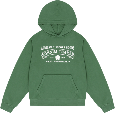 ADG Hoodie Washed Green