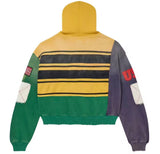 Mardi Gras Collage Zip Up