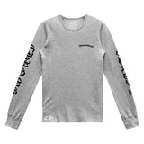 CH Scroll Logo L/S Grey Thermal