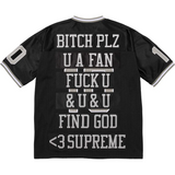 Find God Football Jersey (Black)