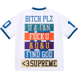 Find God Football Jersey (White)