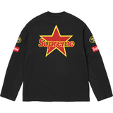 Supreme/Vanson Leather L/S Top (Black)