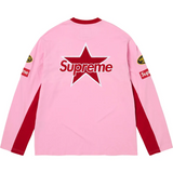 Supreme/Vanson Leather L/S Top (Pink)