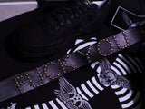 "FUCK YOU" Studded Belt Black (1 of 1)