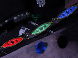 'V FACETS' Studded Belt Black (1 of 1)