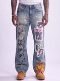 Flame In Pain Jeans