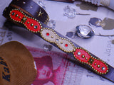 Kabuki Studded Genuine Cow Leather (1 or 1)