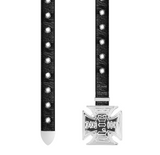 Blistered Moto Couture Belt (Chrome)