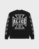 Sunset Blvd. Longsleeve Tee (Black)