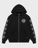 Sunset Blvd. ZipUp Hoodie (Black)