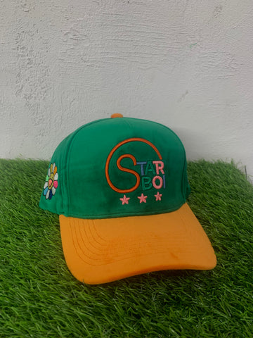Starboi3 Hat Green/Orange