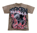 Token Eagle T-shirt Brown/Red