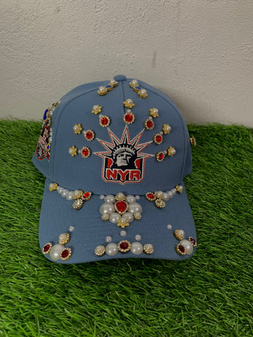 NYC Liberty Rhinestone Snapback