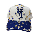 Nipsey Blue Dodgers Rhinestone Snapback
