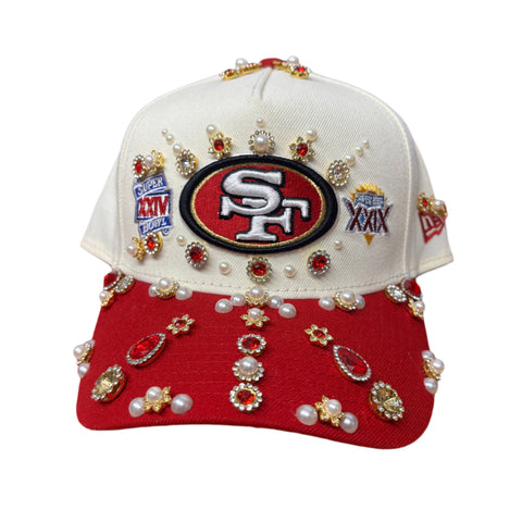 49ers Rhinestone Snapback