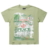 Saeko Olive Oversized Tee