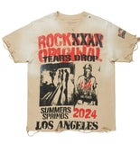 Omer Beige Oversized Tee