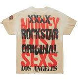 Omer Beige Oversized Tee