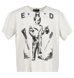 Katholisches Toothbrush Tee (Faded White)