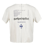 Katholisches Toothbrush Tee (Faded White)