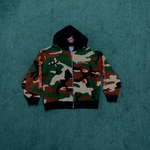 Chrome Hearts Matty Boy Camo Zip Up