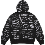 Too Deadly Black Hooded Sweatshirt