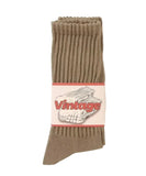 Vintage Long Tube Socks 'Olive' (Each)