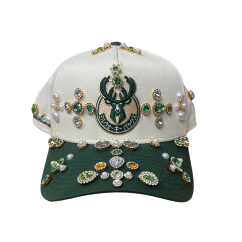 Bucks Rhinestone Snapback
