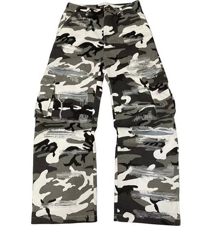 Awaited Grey Camo Pants