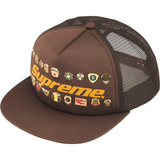 Pins Mesh Back 5-Panel (Brown)