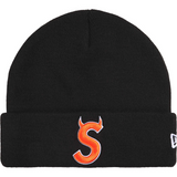 New Era Devil S Logo Beanie (Black)