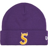 New Era Devil S Logo Beanie (Purple)