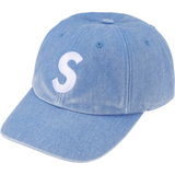 Pigment Coated S Logo 6-Panel (Light Blue)