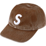 Pigment Coated S Logo 6-Panel (Brown)
