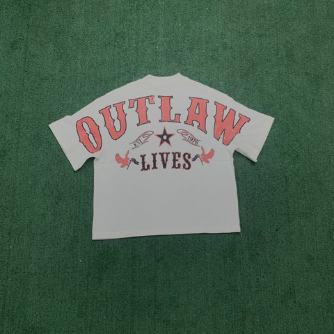 Awareness Outlaw Tee White