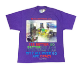 Gibberish Tee (Purple)