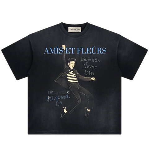 Legends Never Die T-Shirt Black