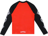 CH Neck Logo Baseball Shirt (Red/Black)