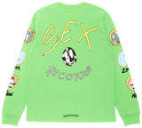 Chrome Heart x Matty Sex Records Long-Sleeve Tee (Green)