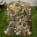 Braves Camo Rhinestone Snapback