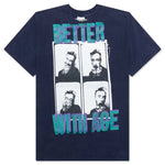 WEIRDO TEE NAVY BLUE
