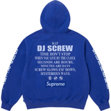 DJ Screw Zip Up Hooded Sweatshirt (Royal)