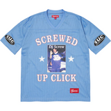 DJ Screw Football Jersey (Light Blue)
