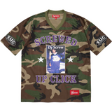 DJ Screw Football Jersey (Woodland Camo)