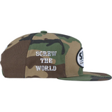 DJ Screw SUC 5-Panel (Woodland Camo)